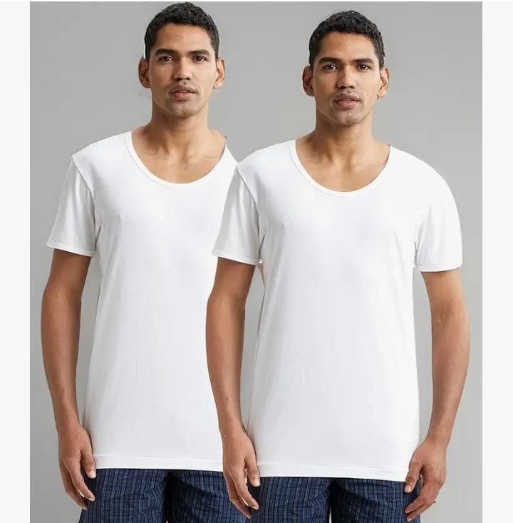 Jockey Men Super Combed Cotton Regular 8817 Round Neck Half Sleeved (Pack of 2)