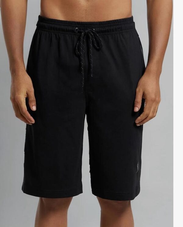 Jockey 9426 Men's Super Combed Cotton Rich Regular Fit Solid Shorts with Side Pockets