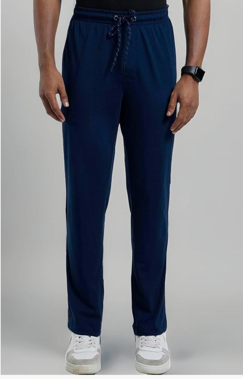 Jockey 9500 Men's Super Combed Cotton Rich Regular Fit Mid Rise Trackpants with Side Pockets - Image 4